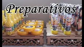 PREPARATIVOS PARA A FESTA TEMA BOTECO - PARTE 2