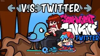 Friday Night Funkin' - V.S. Twitter  FULL WEEK + BONUS SONGS - (FNF Mods/Hard)