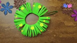Paper Christmas Wreath