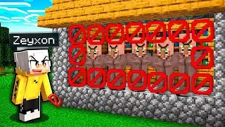 Ho INTRAPPOLATO i VILLAGER DENTRO CASA MIA in Minecraft