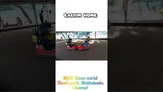 MGM Dizzee world,Theme park i Muthukadu,Chennai.
