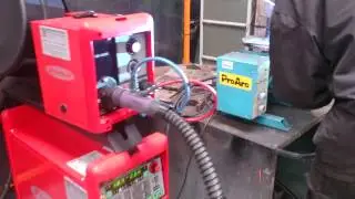 Fronius TransPuls Synergic 5000 Pulse MIG Welding Test