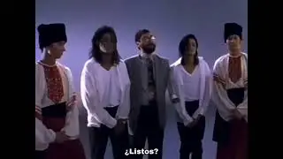 Detrás de cámaras Black Or White | Jugando con el imitador de Michael Jackson. #michaeljackson