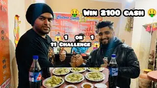 6 Plate Momos Challenge Win 🤑2100🤑/- ( Chatora Junction ) | Momos Eating Challenge || Shahdara 
