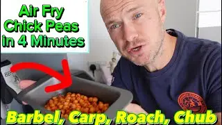Air Fry Chick Peas (Ready to fish in minutes) 9 Simple Steps - Short Video 😎😉😀