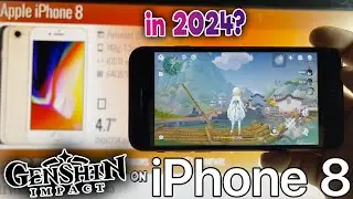 iPhone 8 in 2024? | 'Genshin Impact' Game Test? (SET TO LOWEST @60FPS?)  (iOS 16.7.7)
