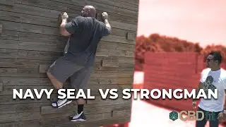 NAVY SEAL OBSTACLE COURSE CHALLENGE | NAVY SEAL VS 4X WORLD'S STRONGEST MAN Pt.1