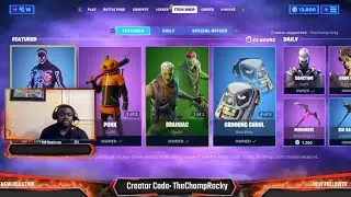 *New* Fortnite Halloween Item shop Live