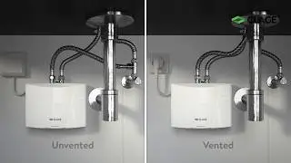 MBH – installation and mounting of the mini instant water heater at a washbasin