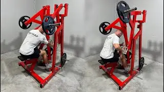 GYMEQUIP.EU / Lever Seated Low Row Machine L9 / Factory