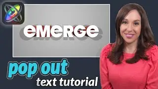 Apple Motion 3D Text Tutorial