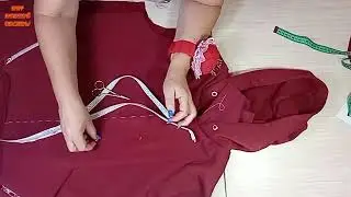 Молния длинная. Посмотрите как её можно красиво укоротить!