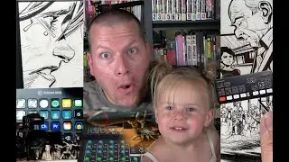 Art Studio Tour 2024: Cory Kerr's illustration & animation space