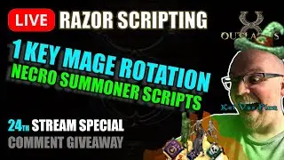 OP Single Hotkey Necro Magery Script for UO Outlands - Ultima Online Outlands Razor Scripts LIVE