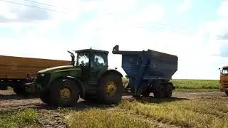 Обзор Бункера-перегрузчика зерна Тонар - ПТ5 | МИРавтотехники