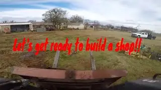 I'm about to build a shop!!! Let's clean this field up!!!