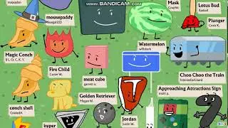 BFB 13 Recommended Characters (ORIGINAL)