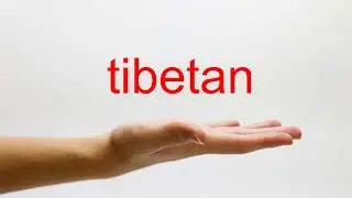 How to Pronounce tibetan - American English