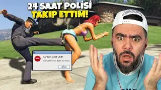 POLIS TAKIP ETTIGIMI ANLAYINCA OYUNU KAPATTI - GTA 5 MODS