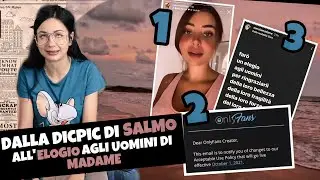 GLI ULTIMI SCANⅅALI DELL'ESTATE (Salmo e la dicpic, il caso di Onlyfans, l'elogio di Madame)