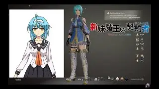 Code Vein making Yuki Nonaka (The Testament Sister of new Devil)