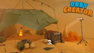 OBBY CREATOR "Camping" BUILD BATTLE!