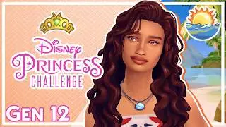 🌊Moana | Disney Princess 15 Gen Challenge 👑 SPEEDRUN #TheSims4 #EAPartner #12