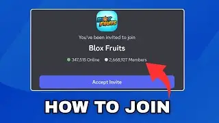 How to Join BLOX FRUITS Discord Server (Roblox)