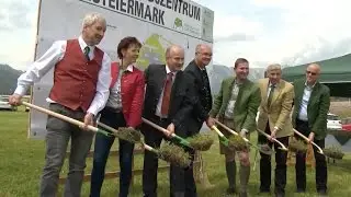 Rinderzucht Steiermark: Spatenstich Vermarktungszentrum Obersteiermark