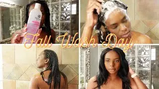 Best *HYDRATING* Fall Wash Day- Relaxed Hair| No More Dry Hair!