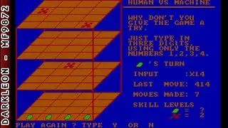 Quad © 1984 Acorn Software - PC DOS - Gameplay
