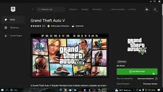 COMO BAIXAR E INSTALA GTA V NA EPIC GAMES!! ATUALIZADO