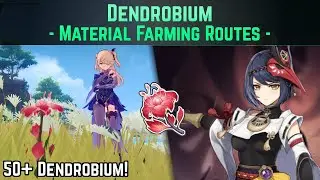 Dendrobium Farming Routes (50+ to Collect!) | Genshin Impact