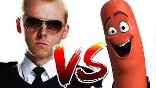 Hot Fuzz and Sausage Party - The Art of Contrast