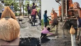 Borewell Drilling 100% Water with Coconut checking Methods # Borewell Drilling 100% water # Borewell