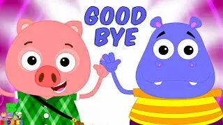 Good Bye Song & Cartoon Videos for Kids With Bud Bud Buddies