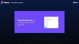 Figma Tutorial｜Find instance quickly｜How to use  "Instance Finder" plugins #figma #tutorial