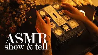 ASMR ✨Super COZY✨ Ear to ear breathy whispers on a rainy evening 🌧️ Show & tell - WHISPERING 🎧🆗
