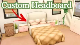 Custom Headboard for Seasons Bed: Sims 4 Quick Tips Build Tutorial and Hacks 