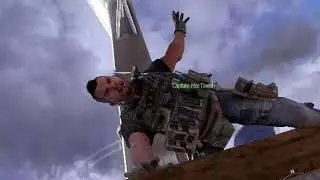 Call of Duty MW 2 Эвакуация и побег по крышам