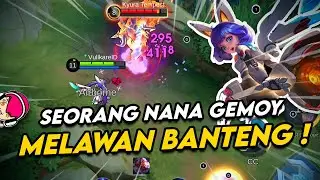 YANG TERJADI JIKA NANA GEMOY BERKELAHI DENGAN BANTENG !! 🤣 | MOBILE LEGENDS INDONESIA