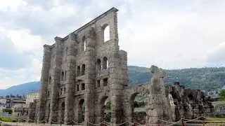 AOSTA   la Roma delle Alpi  4k