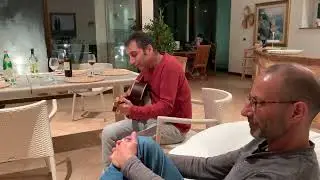 Nuages - playing with my students in Italy Gypsy and Jazz Retreat