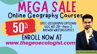 Best Geography Optional Course 