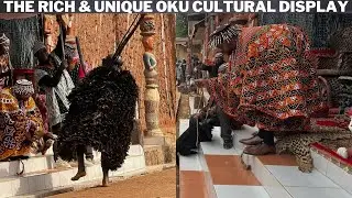 AFRICAN-CAMEROON RICH CULTURAL DISPLAY BY THE OKU COMMUNITY IN BAMENDA GRASSFIELDS, CAMEROON 🇨🇲