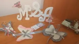 Farfalle decoratiteve  adatte anche per confettate  in pannolenci o gomma eva