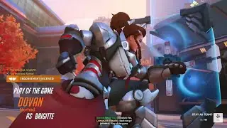 Brigitte gets POTG with only 1 kill
