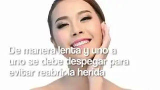 La técnica para cerrar heridas Steri Strips