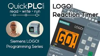 LOGO! Reaction timer | Siemens PLC programming