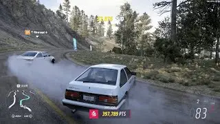 Drifting with randoms in Forza Horizon 5